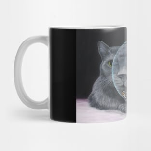 Cat and Fishbowl Mug